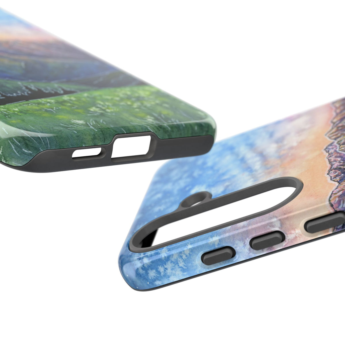 Olympic National Park Watercolor Art, Tough Phone Cases for iPhone, Google, Samsung