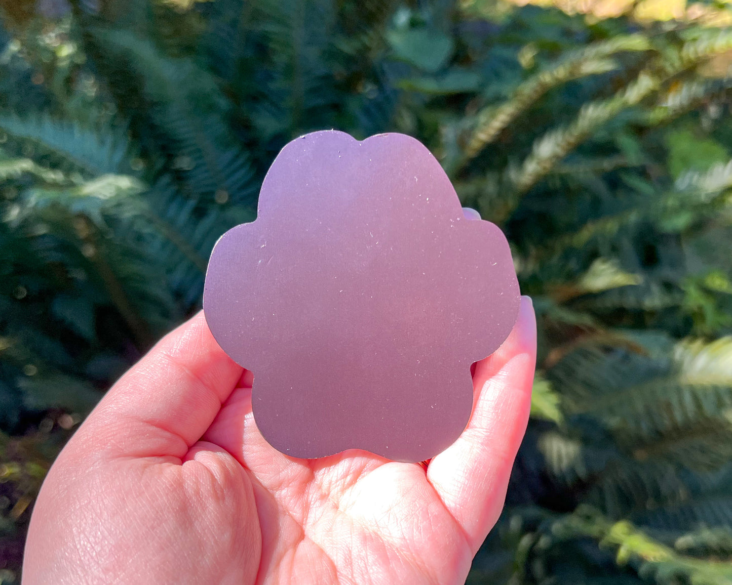 Sunset Fireworks Dog Paw, 3” Acrylic Magnet