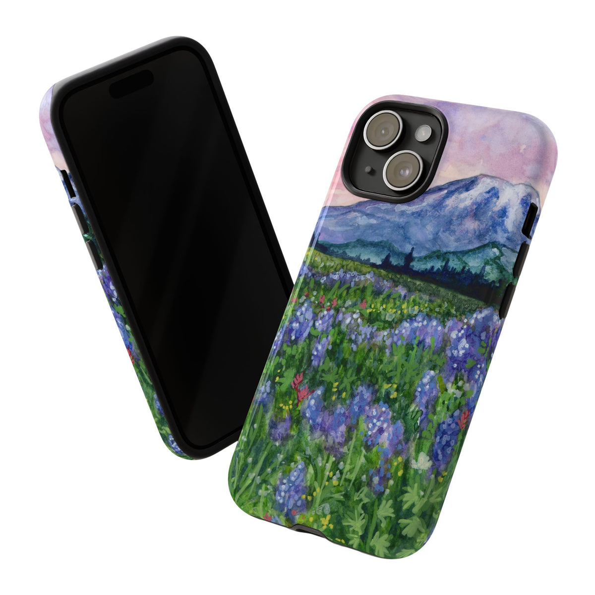 Mt. Rainier National Park, Tough Phone Cases for iPhone, Google, Samsung