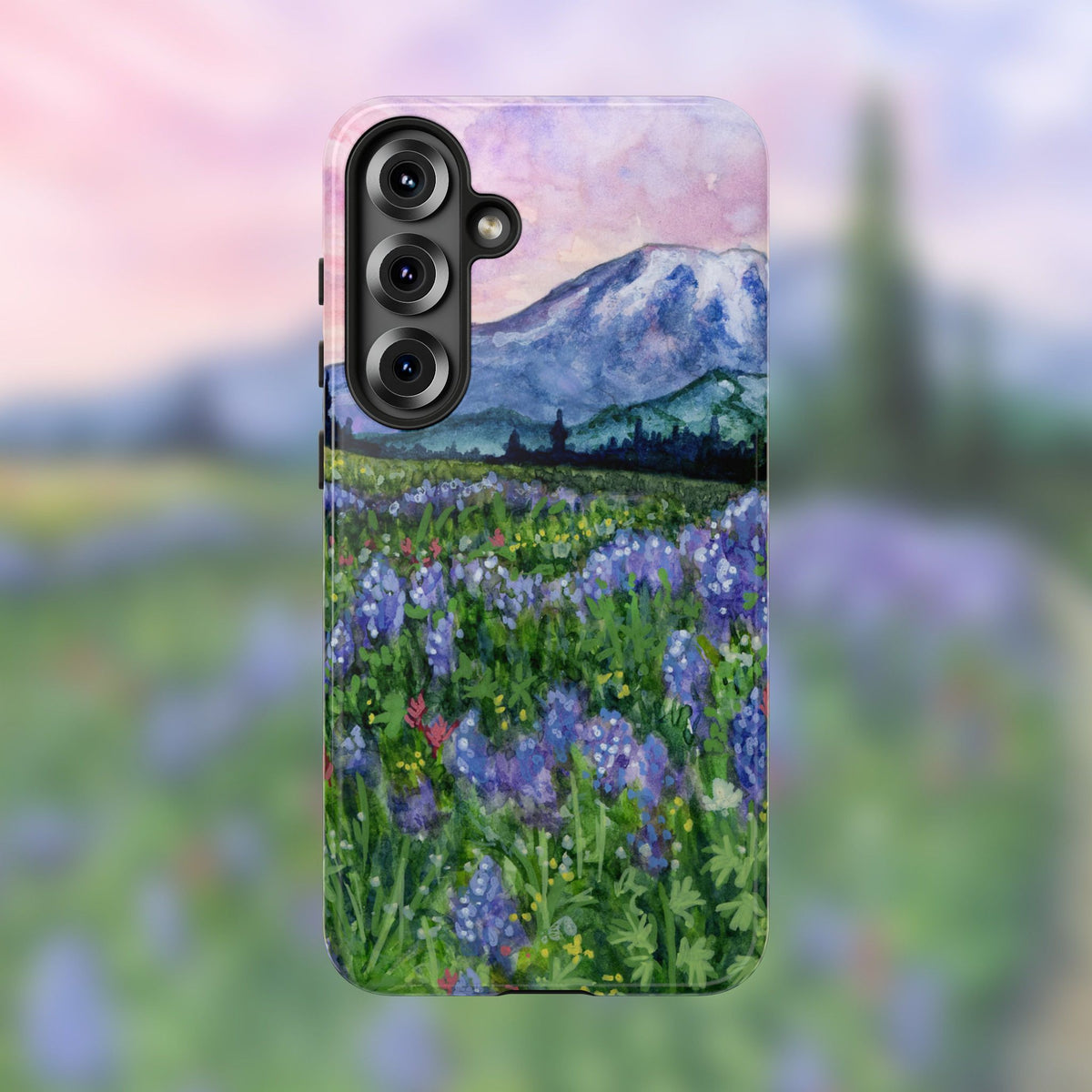 Mt. Rainier National Park, Tough Phone Cases for iPhone, Google, Samsung