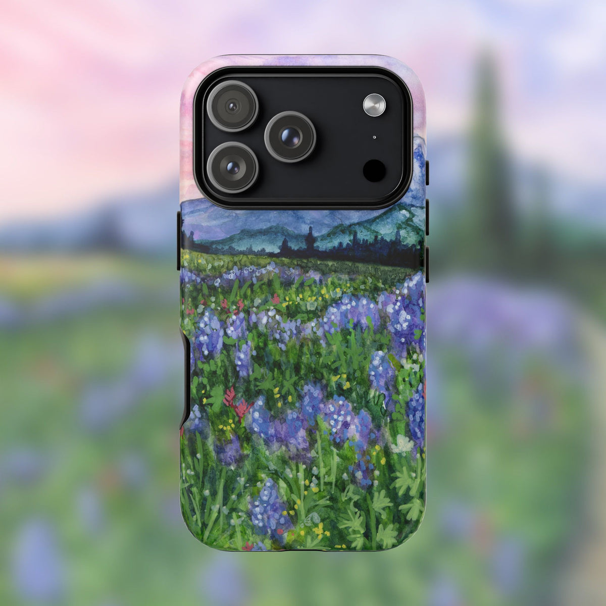 Mt. Rainier National Park, Tough Phone Cases for iPhone, Google, Samsung