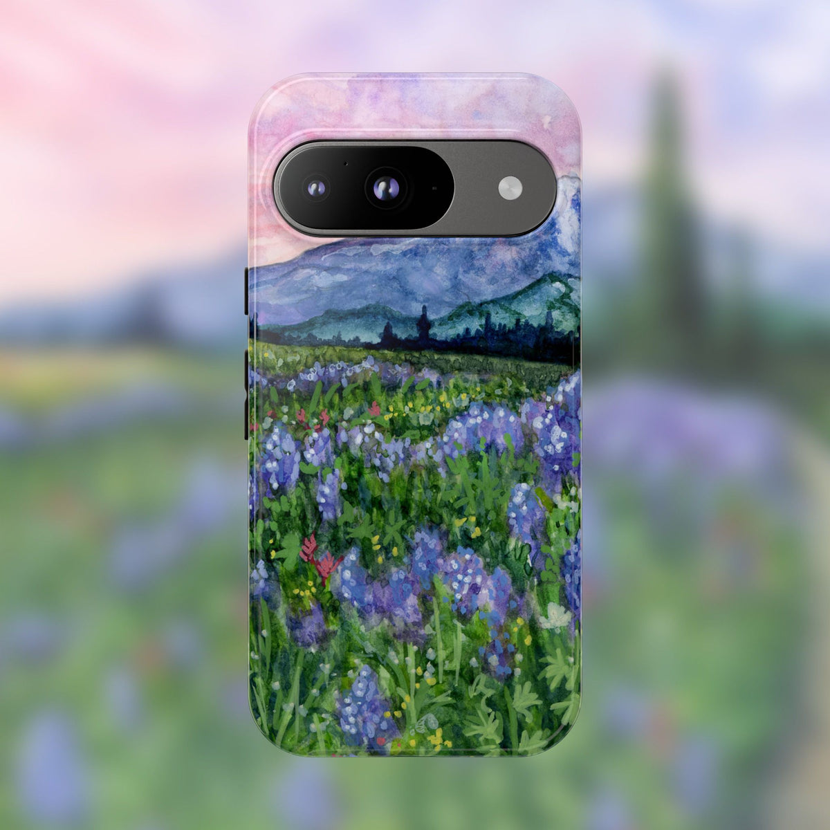 Mt. Rainier National Park, Tough Phone Cases for iPhone, Google, Samsung