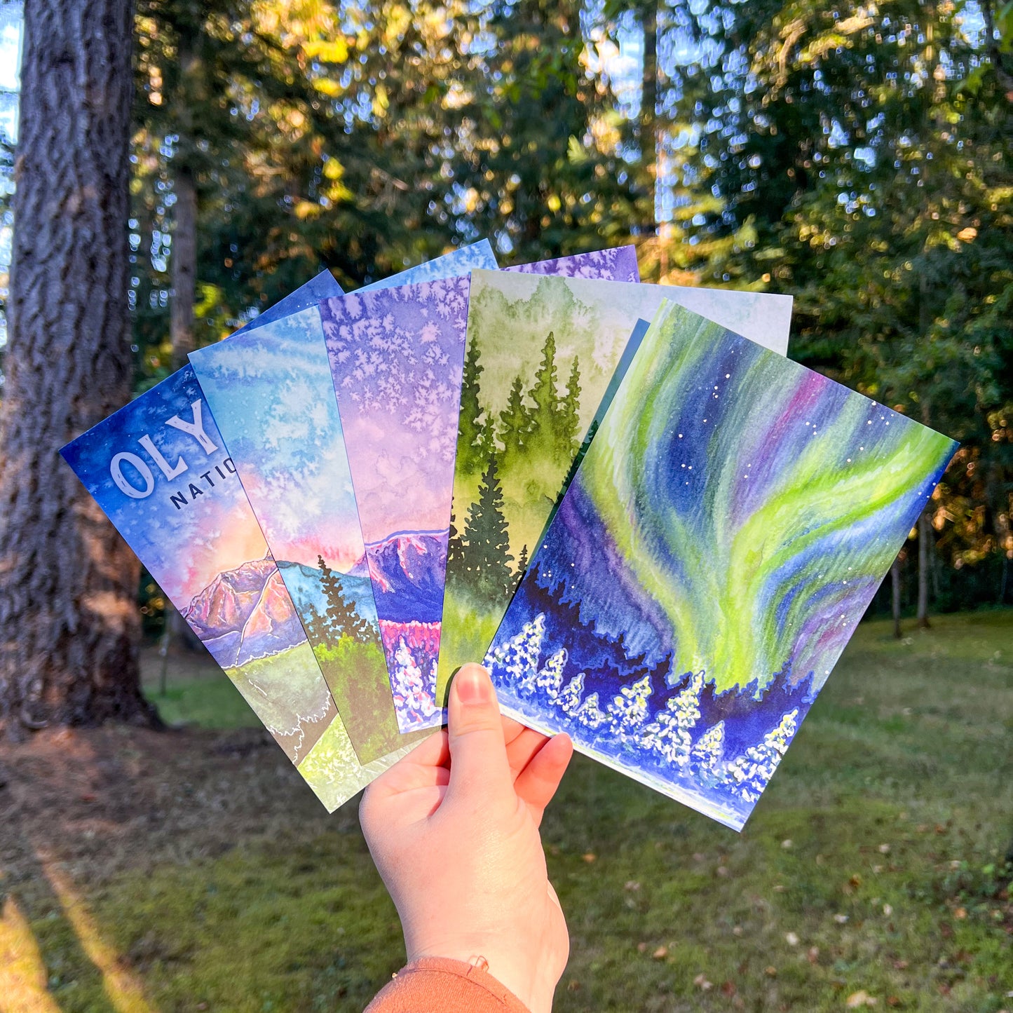 Northwest Washington Themed Postcards, Large 5”x7”Matte Postcard