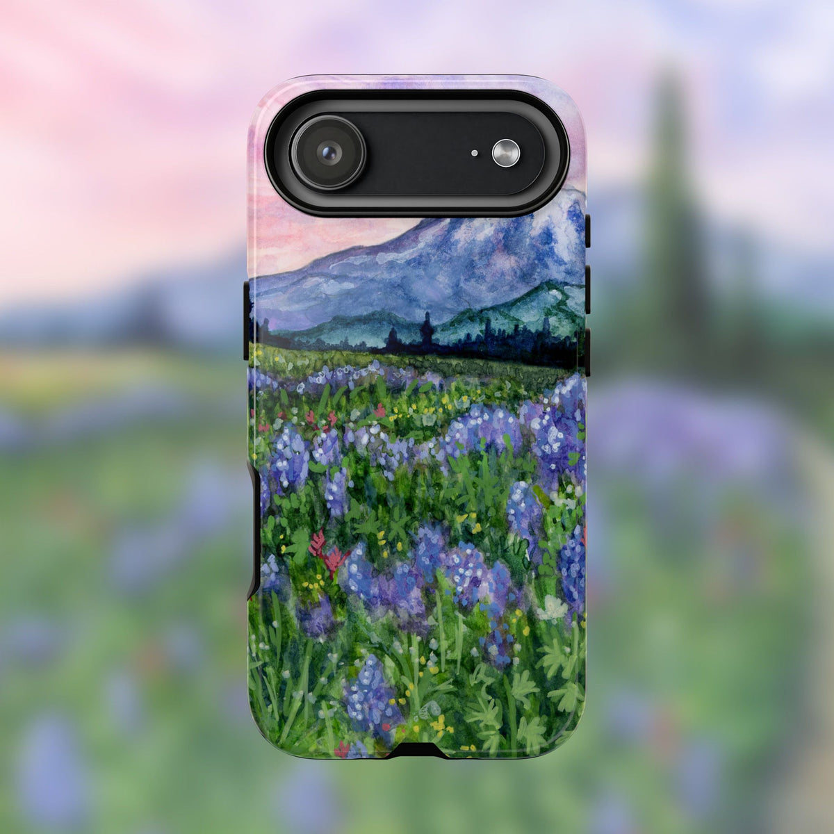 Mt. Rainier National Park, Tough Phone Cases for iPhone, Google, Samsung