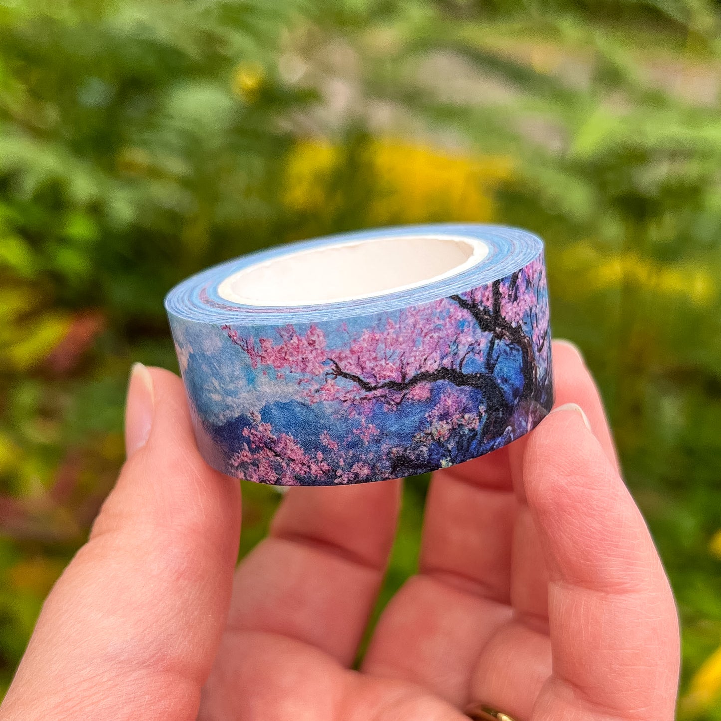 Impressionist Art Landscape Washi Tape, Seasons Collection, 2cm x 10m Rolls
